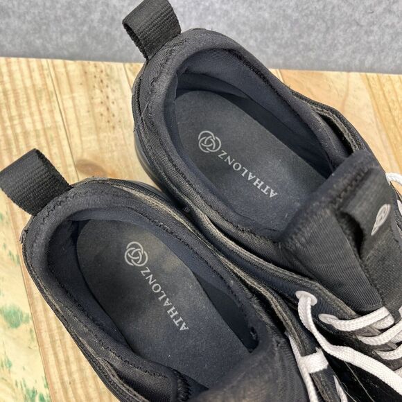 Athalonz GF2 Turf Baseball Softball Shoes Mens Size 8 Golf Black White Cleats - Picture 11 of 12